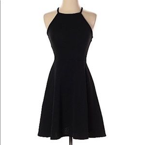 Mossimo casual black halter dress size small